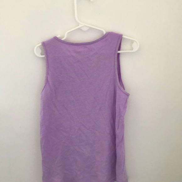 Purple crew cuts tank top - Picture 3 of 3